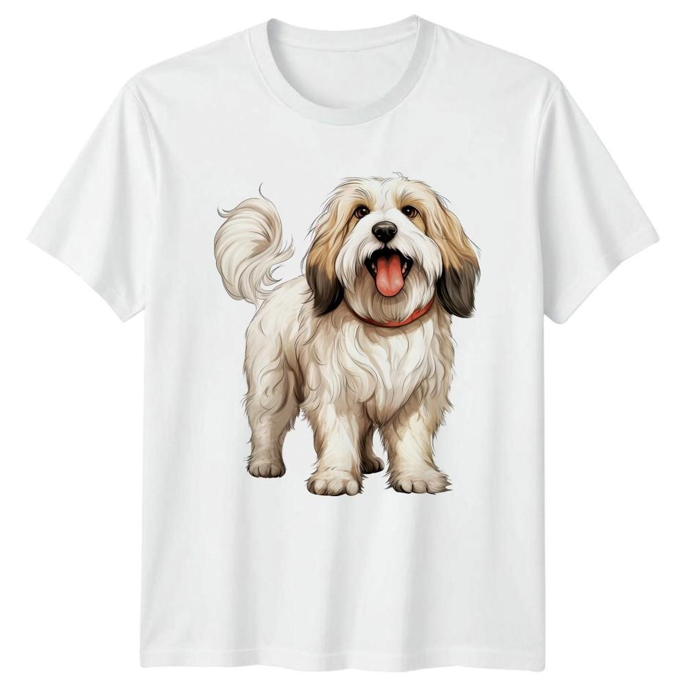 Havanese Dog Animals Unisexs TShirt Unisexs Tee Graphic Unisex Pet Lover Top S