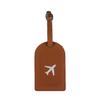 PU Leather Flip-style Luggage Tag - Anti-lost Suitcase Identification