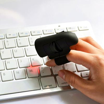 2.4GHz Wireless Finger Ring Mouse 1200 DPI Battery Powered Adjustable Strap Ergonomic Mini PC Laptop Desktop Finger Ring Optical Mouse
