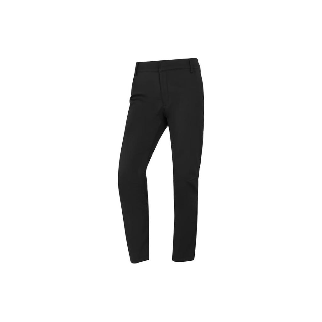 Under Armour Logo Print Button Loose Comfortable Breathable Knitted Sports Pants Women Pants Black 1363627-001