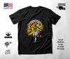 Colombia Soccer Open Arms Collage T-Shirt Black Unisex S-2XL