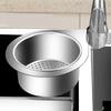 1 Pcs Swan Sink Strainer Basket Stainless Steel Corner Sink Strainer Kitchen Sink Drain Basket For Kitchen Sink