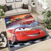 1pc Lightning McQueen Rug - Non-Slip, Machine Washable Polyester Carpet for Living Room, Bedroom, Bathroom & Laundry - Comfortable Home Decor Christma