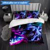 3PCS The clown's Fiery Rise Bedding Set,Including 1pc Duvet Cover And 2pcs Pillowcases Perfect for Bedroom, Dormitory, Fan Christmas gift
