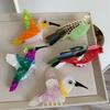 Grasp Acetic Acid Hair Claw Cute Cartoon Animal Shark Clip Fashion Bird Hair Clip  Girls