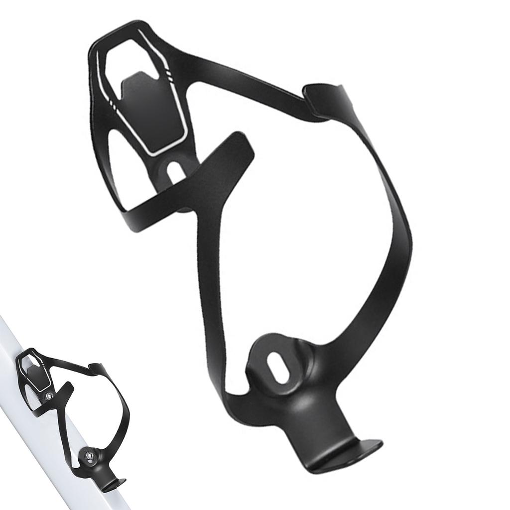 Bike Water Bottle Holder Aluminum Lightweight 22g High   For Mountain Road Folding Bikes Round Mouth Integrated Mount