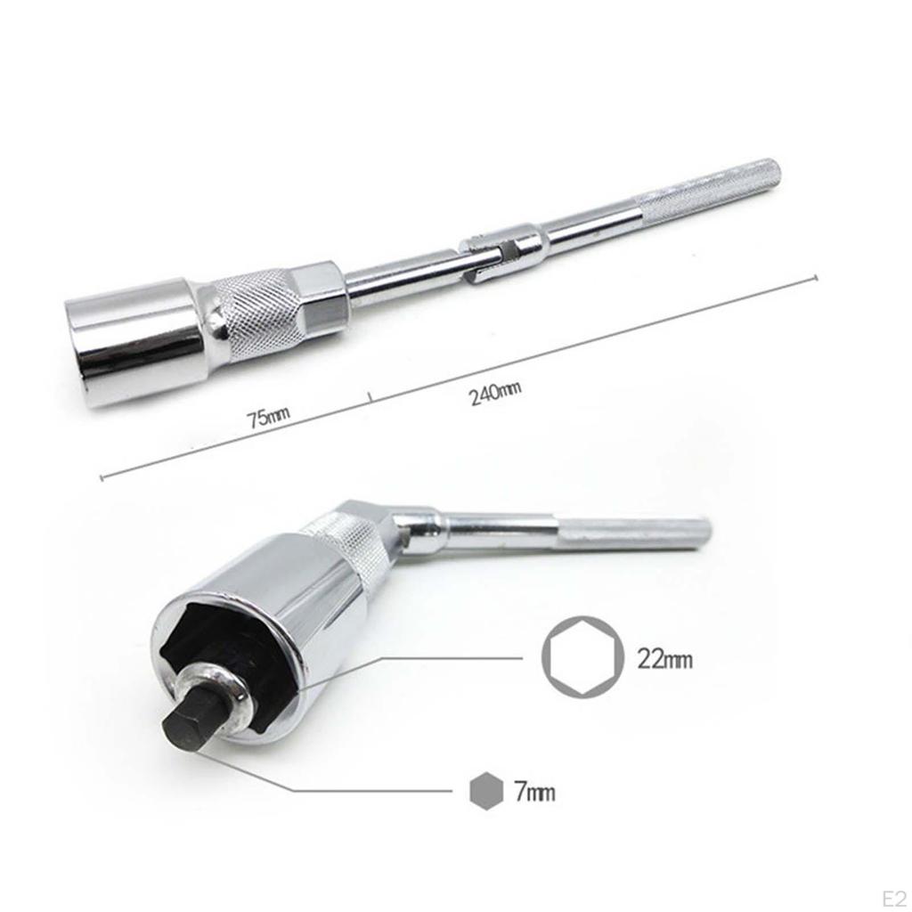 Car Shock Absorber Socket Wrench AntiSlip Handle Professional Fits for Rust