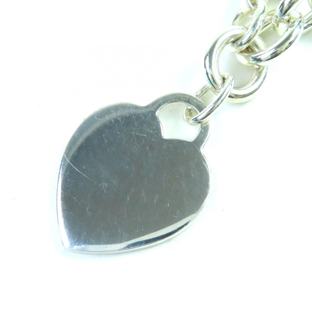 TIFFANY&Co. Bracelet Heart Tag Bracelet Accessories Silver SV925 Women Used