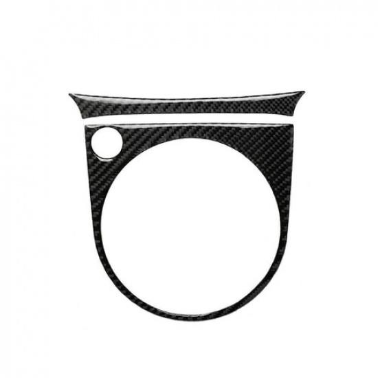 Carbon Fiber Interior Gear Shift Panel Frame Cover Trim For Nissan 350Z 2006-09