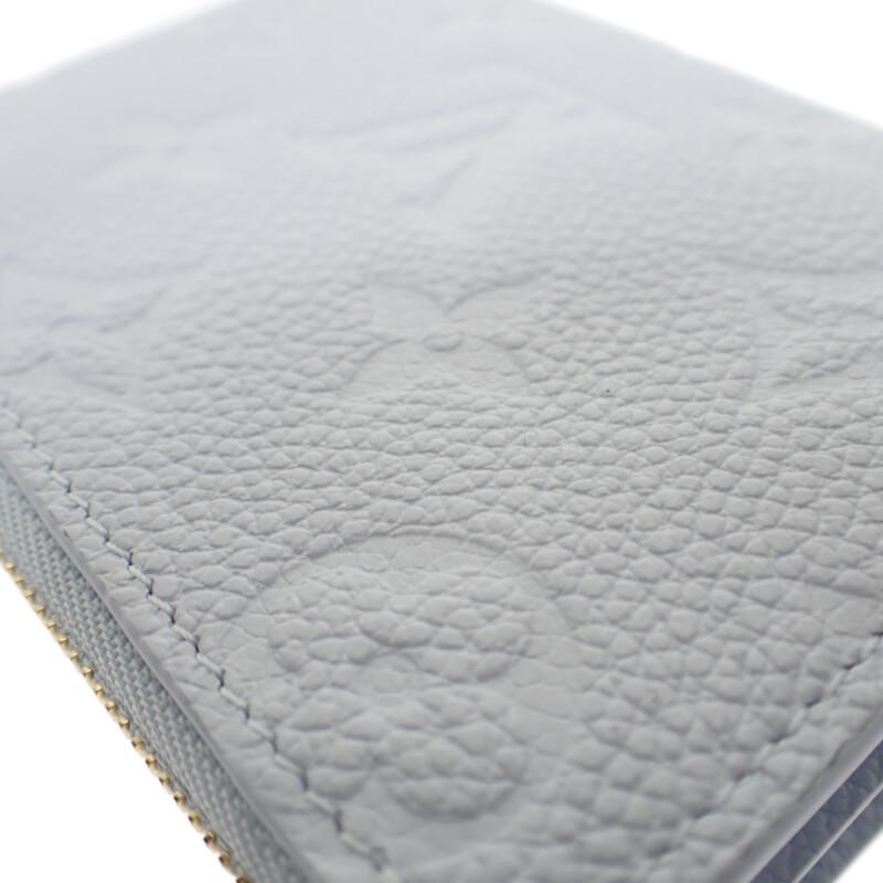 LOUIS VUITTON M14654 Bifold Wallet Azure blue Monogram Ann Platt Women