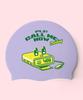 Seuweibeu Call Me Darling Silicone Swim Cap Pale Lilac (Sw-Cs121)