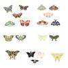 Creative Butterfly Brooch Set: Elegant Insect Badge Accessories for Fashionable Clothing.