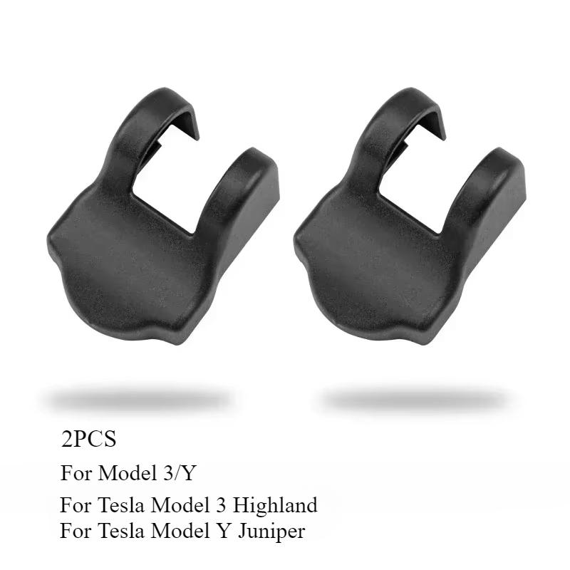 Car Door Limiter Cover for Tesla Model 3 Y Juniper 2021-2025 Cap Door Lock Latch Protection Cover Car Modification Accessories