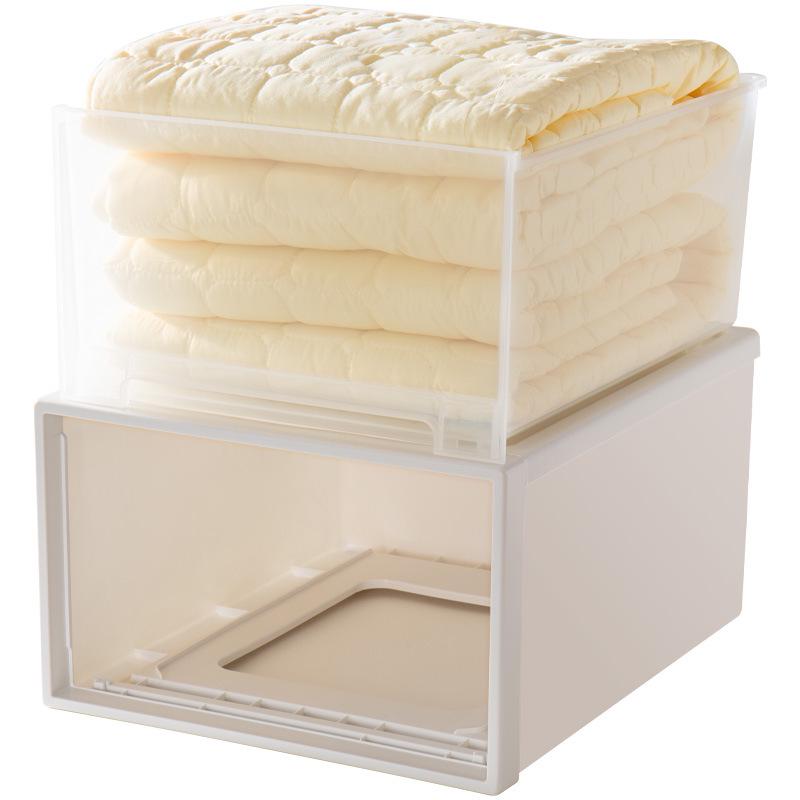 Plastic Wardrobe Drawer Organizers for Clothes and Quilts