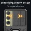 For Samsung Galaxy A35 5G Case Shockproof Armor Slide Camera Funda For Galaxy A35 A 35 GalaxyA35 SM-A356 Magnet Ring Stand Cover