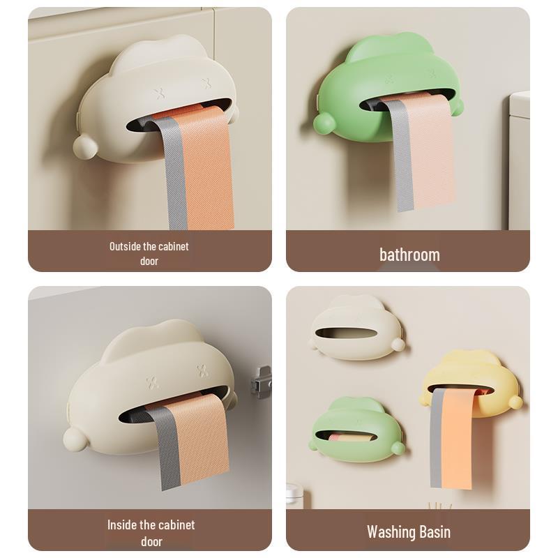 Newcomer Exclusive: Portable Punch-Free Trash Bag Storage Box for Dormitories