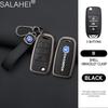 Leather Car Key Case Cover Shell Fob For Changan CS15 Eado Raeton CS35 Plus CS55 CS75 J35 Hunter F70 CS1 CV1 Alsvin Accessories