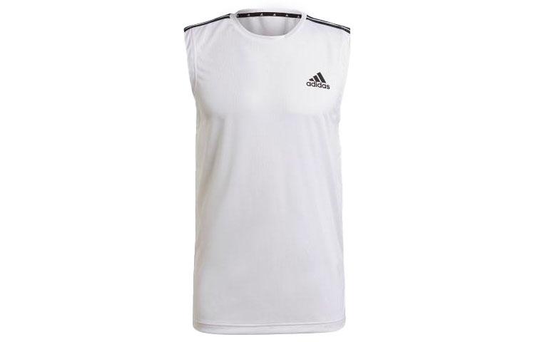 Adidas Tank Tops Men s Crew Neck Moderate Straight Fit GM2158 S