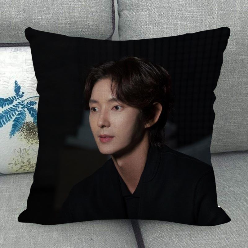 LEE JOON GI Pillowcase Home Textile Cotton Linen Fabric 45x45cm One Side Decoration Pillow Cover New WJY12.25