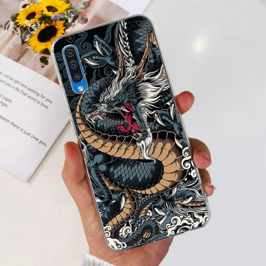 Fashion Painted Case For Samsung Galaxy A50 A50S A30S Soft Silicone TPU Back Cover For Samsung A30S A 50 50S Phone Cases