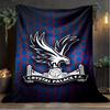 1PC Crystal Fc Crest Printed Soft Flannel Blanket Throw for Adult Bedroom Living Room Sofa Camping Travel Fan gifts Christmas Gifts