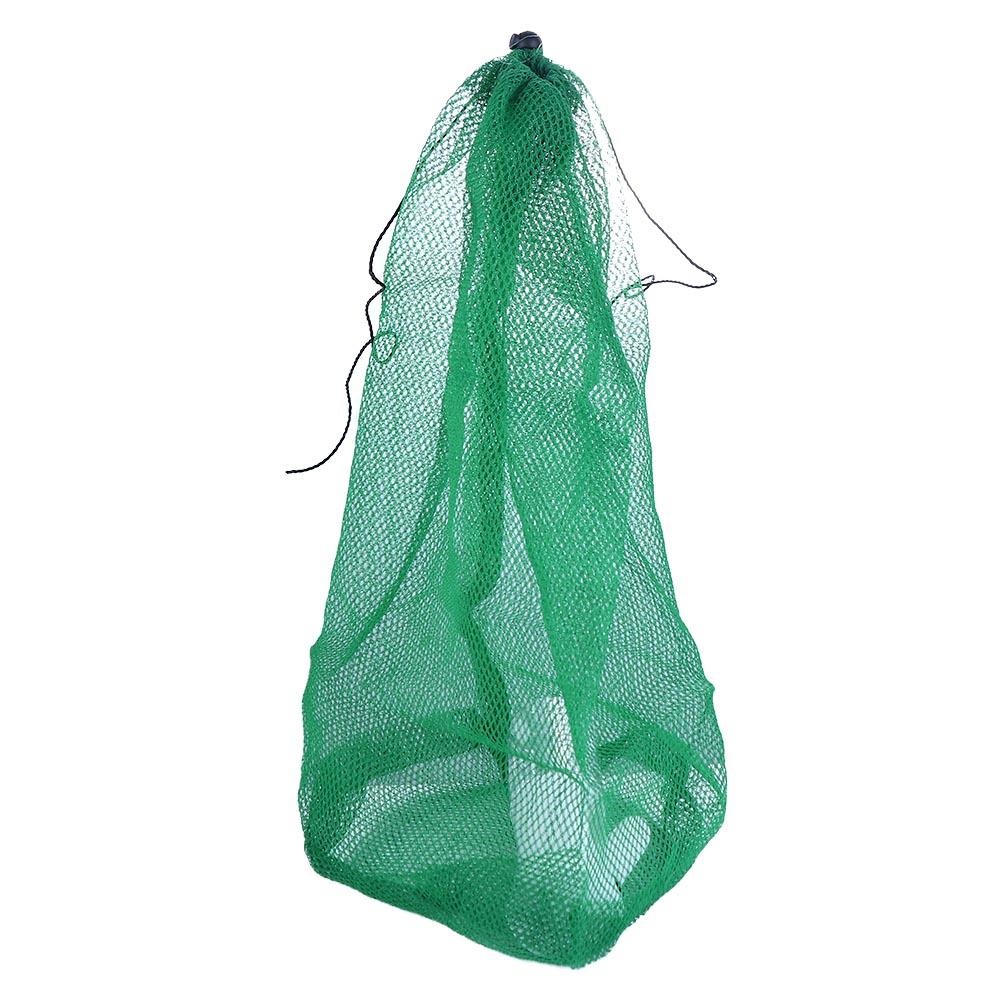 Gear Green Small Grid Folding Thickening Mesh Bag Nylon Mesh Bag Fish Nets Bag Live Fish Nets