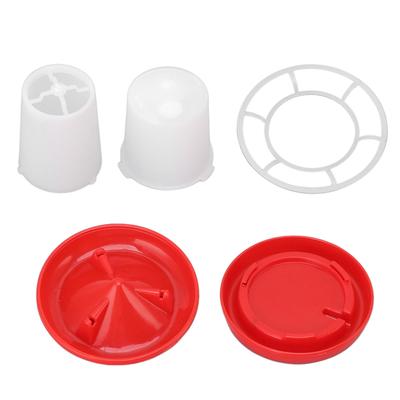 Chick Feeder and Waterer Kit Rotary Sleeve Design Automatic Feeding and Watering Poultry Feeder and