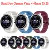 Pasek do Garmin Venu 4/3S/2S Forerunner 255S 265S Vivoactive 4S Silikonowy Pasek 18mm do Garmin Venu 4 41mm Oddychający Pasek Sportowy