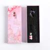 Magic Flower Glass Pen Starry Sky Dip Pen Set Student Gift Creative Crystal Fountain Pen Glass Dip Pen Writing Kit With Ink