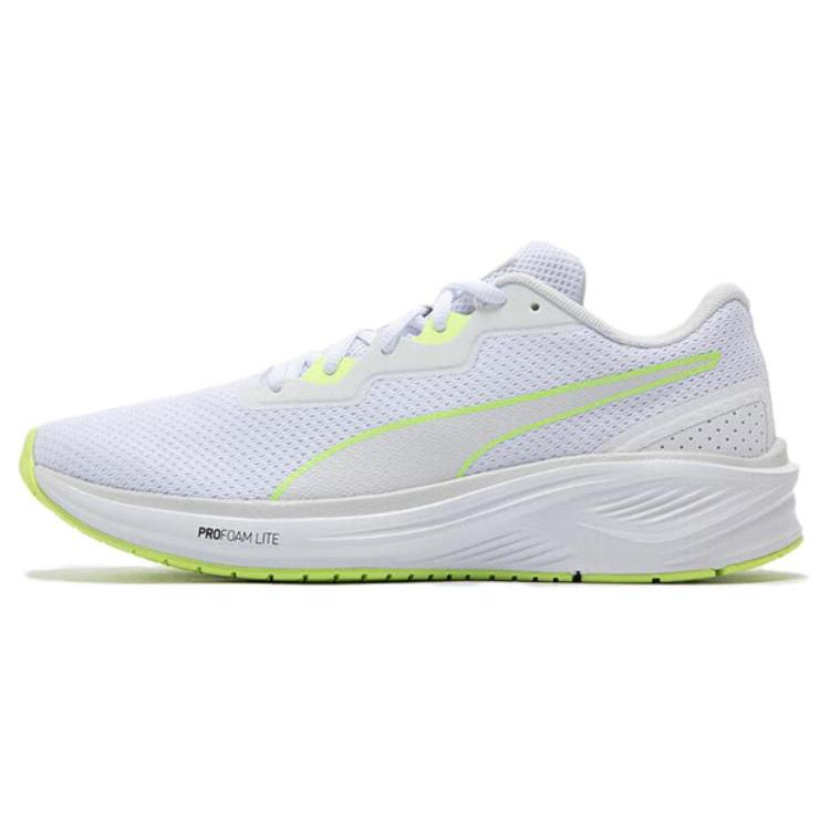 

New PUMA Aviator Profoam Sky Bright Running Shoes White Green 377977-03 44.5