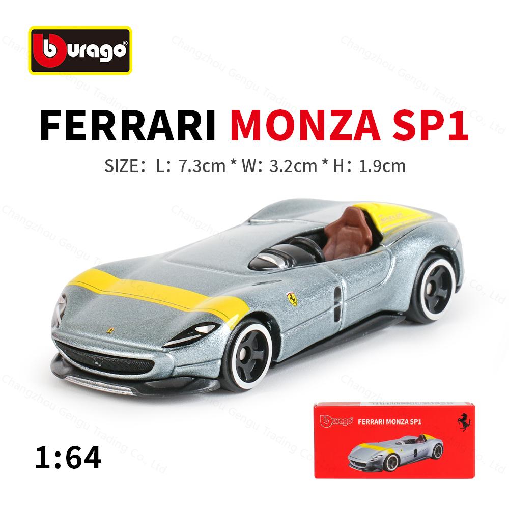 Bburago 1:64 Ferrari 812 Daytona SP3 SF90 SP1 F40 488GTB 599GTO ENZO Véhicules Statiques Moulés sous Pression Objets de Collection Loisirs Modèle Voiture Jouets