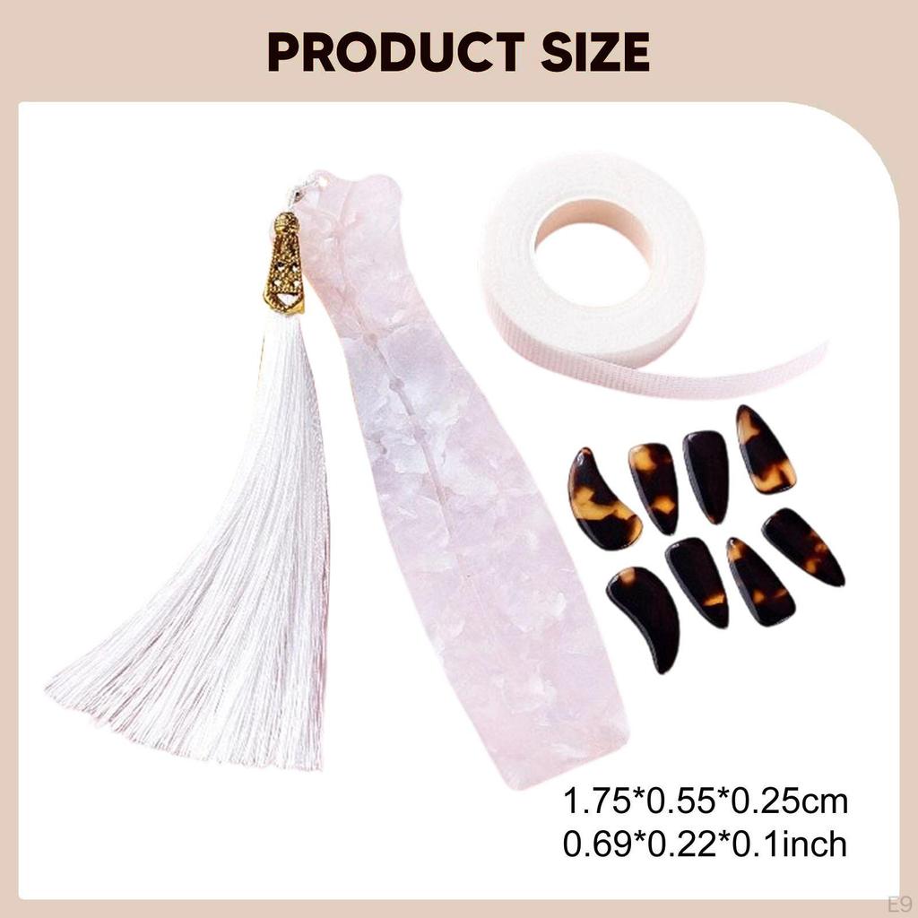 Children Guzheng Finger Picks Set Fingertip Covers Comfortable String Instrument Accessories