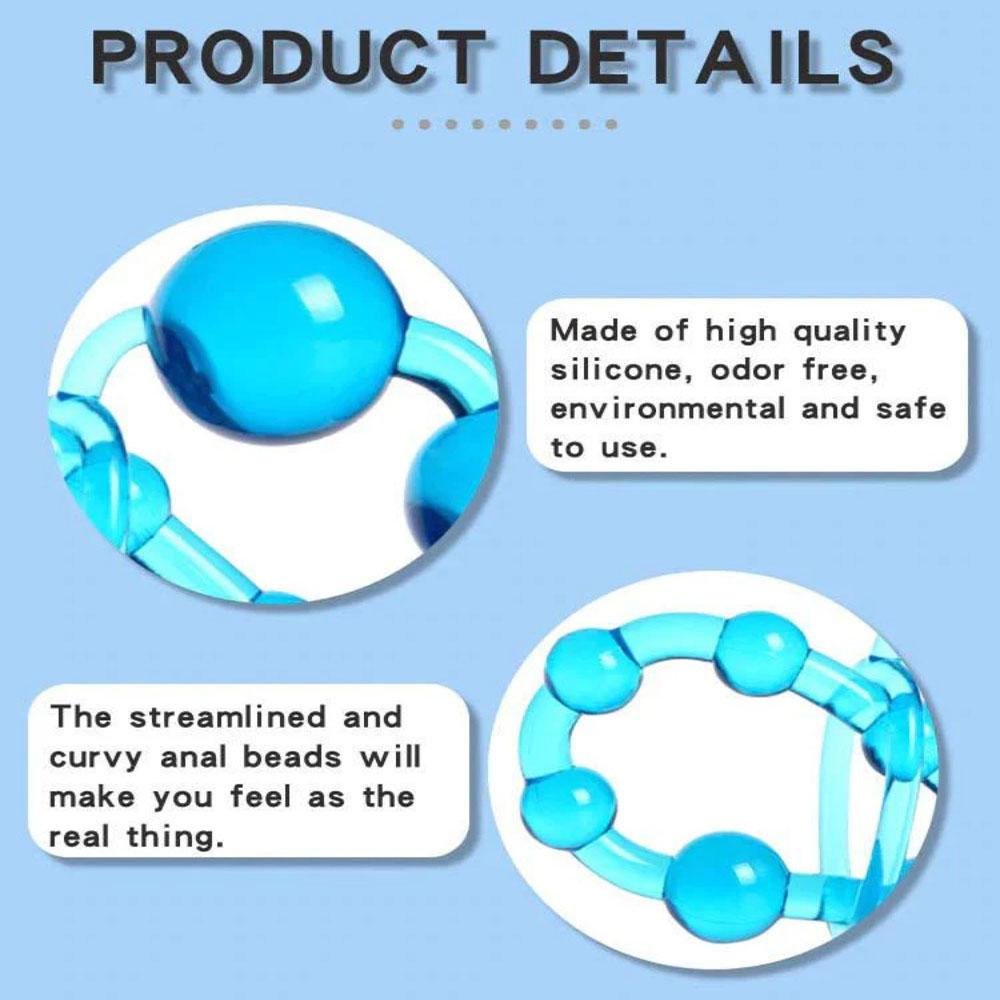 Palline anali per punto G Plug Play Pull Ring Ball Stimolatore