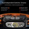 LED Smart Sensor Headlamp USB Rechargeable Headlight Waterproof  Head Flashlight  Torch For Fishing Camping Hiking Running