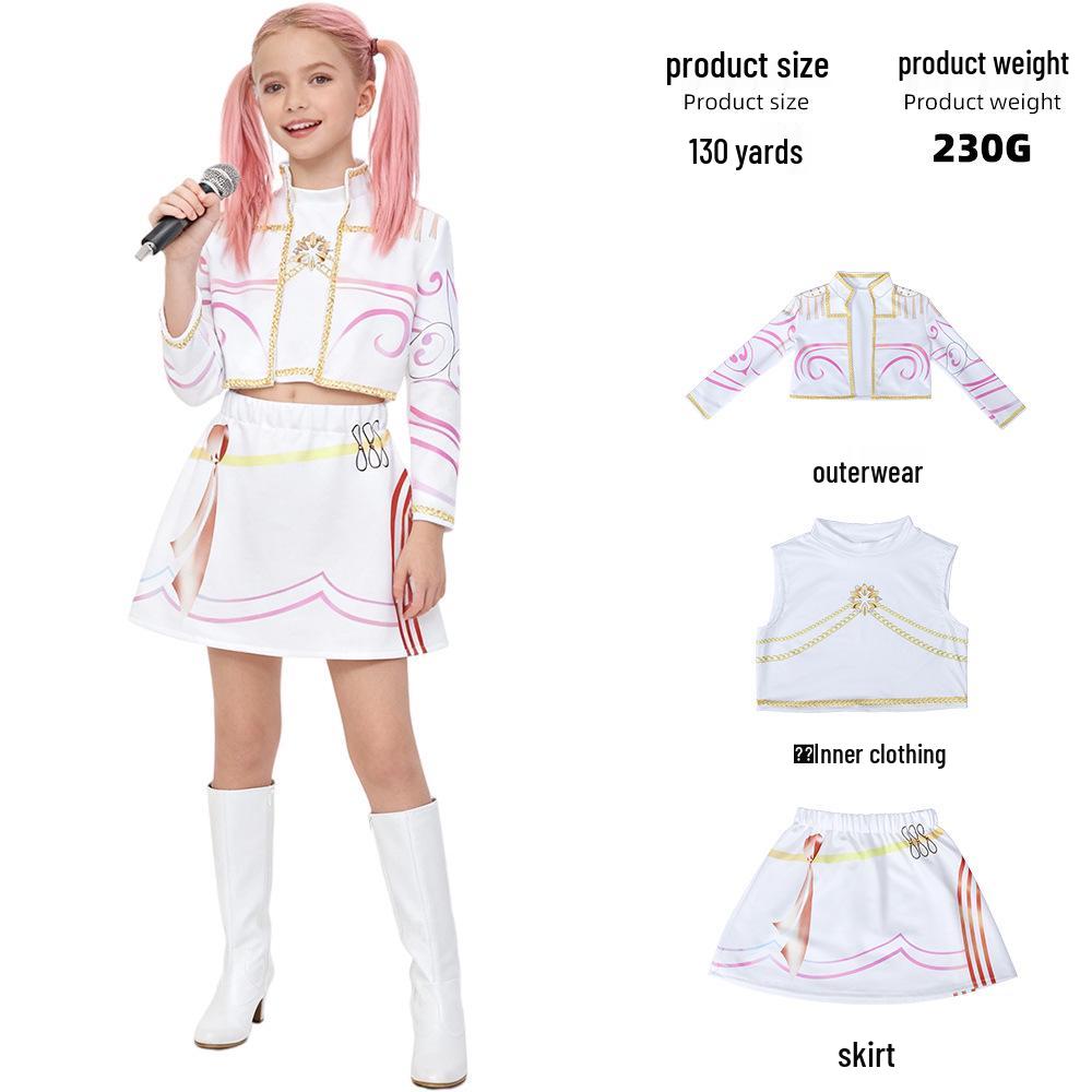 K-POP Demon Hunter Girl Group Cosplay Costume - Lumi, Mila & Zoe Inspired Outfit
