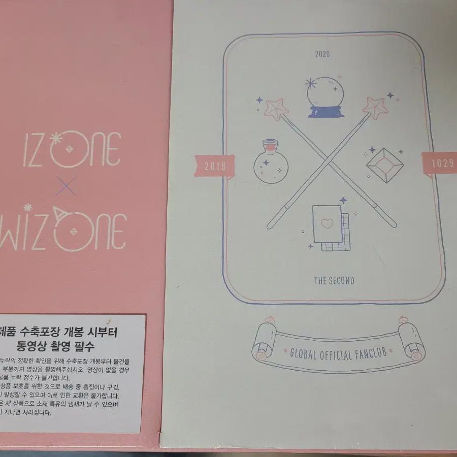 

(нераспечатанный) Второй комплект фан-клуба Iz*one Wiz*one