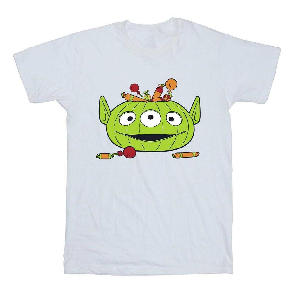 Toy Story Boys Alien Pumpkin Basket Halloween Cotton T-Shirt