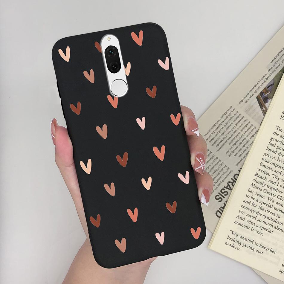 For Huawei Nova 2i Case Cute Candy Matte Soft Silicone Cover For Huawei Mate 10 Lite RNE-L21 RNE-L22 L23 Nova2i Phone Cases Capa