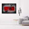 Canvas print, Red abstraction