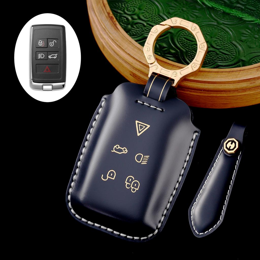 Special Land Rover Discovery Shenxing Key Case Range Rover Sport Aurora Discovery 4 Star Vein 5 Premium Key Case Genuine Leather