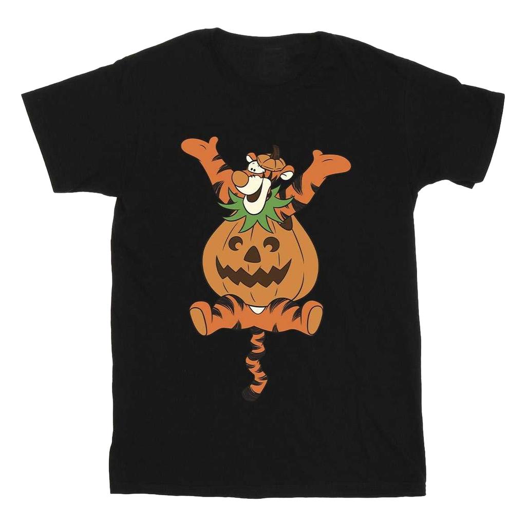 Winnie the Pooh Girls Tigger Pumpkin Cotton T-Shirt