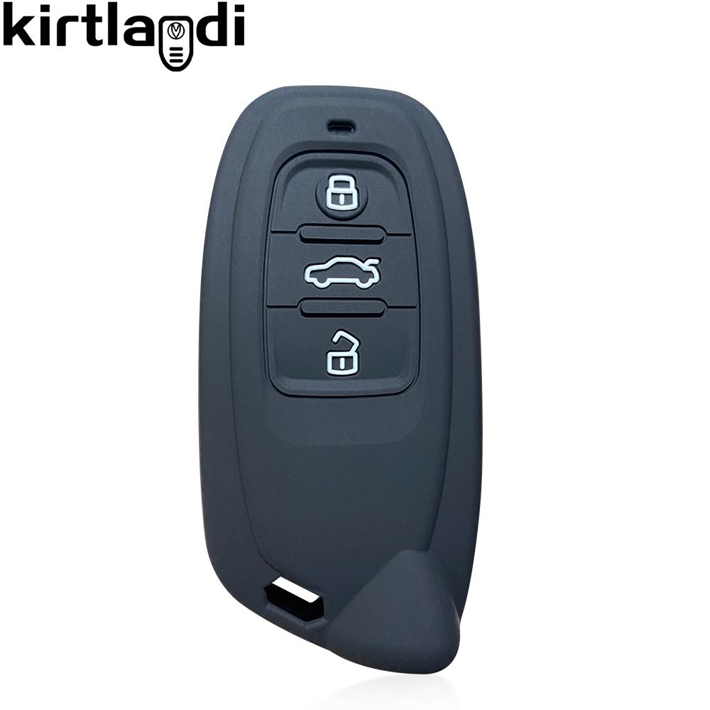 

силиконовый чехол для ключа чехол для ключа дистанционного управления автомобиля Для Lamborghini Aventador SVJ Huracan EVO RWD 2019 2020 держатель для ключа с 3 кнопками брелок чёрный