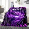 Custom Name Spider-Man Mask blanket for Couch & Bed, Plush Cozy Fuzzy Blanket Super Soft & Warm Blankets for Fall and Winter. 090818