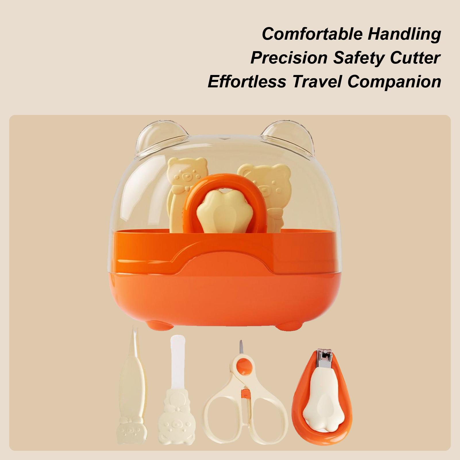 

Baby Nail Clippers Baby Nail Care Set Safety Clippers Grooming Tools Trimmer Manicure Kit for Toenail Toddler Kids Girls Boys China Mainland