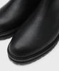 Firenze Atelier [Vibram] Round Toe Basic Chelsea Boots 9703 [Crack Black]