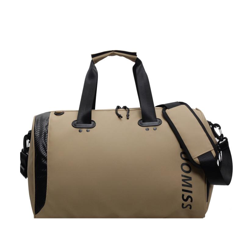 

New Large-capacity Travel Bag Women s Short-distance Storage Duffel Bag Men s Dry and Wet Separation Sports Portable Shoulder Fitness Bag хаки