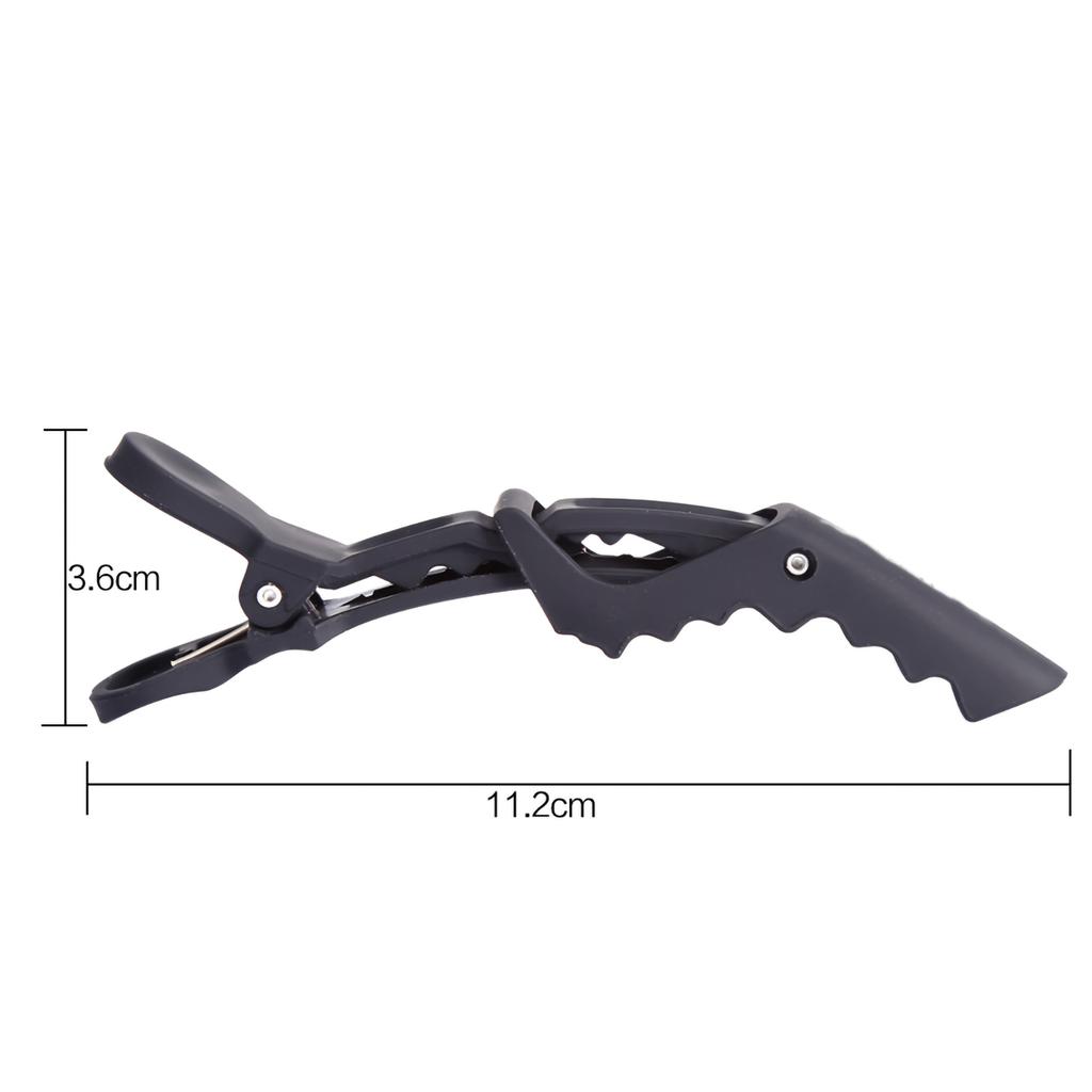 6PCS Hairdressing Salon Hair Clip Sectioning Clamp Hairpin Grip Accessories Tools 2 Colors