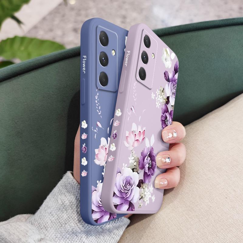 Schöne Pfingstrosen Handyhülle Für Samsung Galaxy A17 A55 A35 A25 A15 A16 A06 A05 A05S A54 A34 A24 A14 A04 A04S A04E 4G 5G Cover