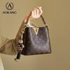 Borsa a secchiello da donna Aokang, alla moda, a tracolla