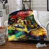 Custom Name Hogwarts Crest blanket for Couch & Bed, Plush Cozy Fuzzy Blanket Super Soft & Warm Blankets for Fall and Winter. 0908115